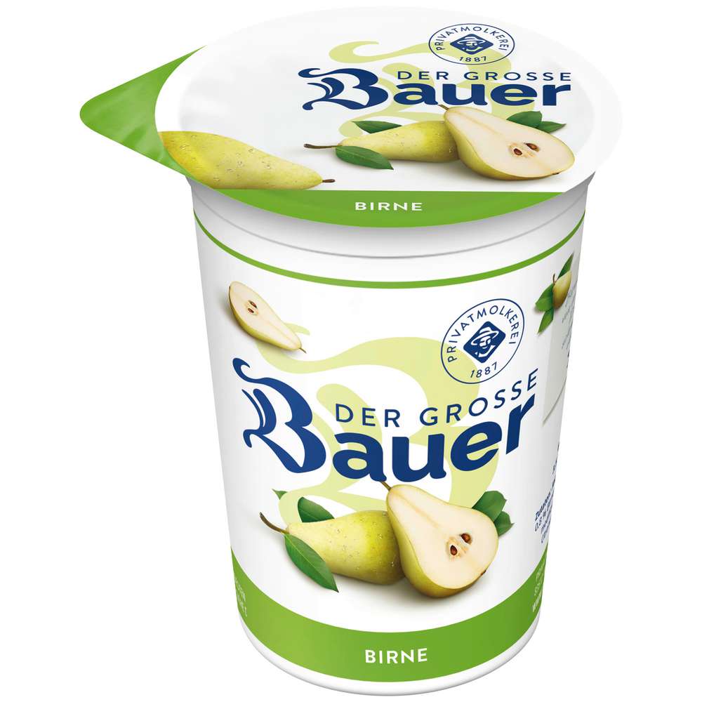 Produktabbildung Bauer Fruchtjoghurt Der große Bauer, Birne