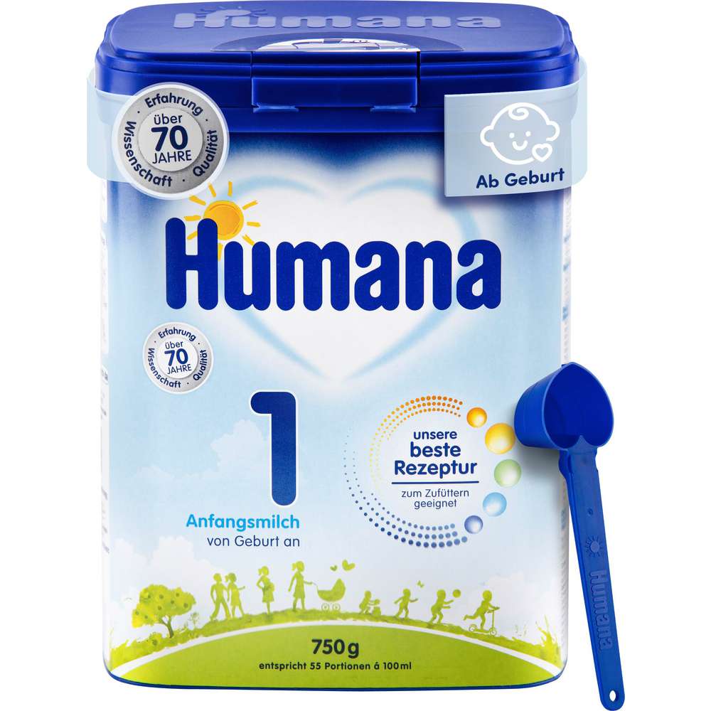Produktabbildung Humana Anfangsmilch 1