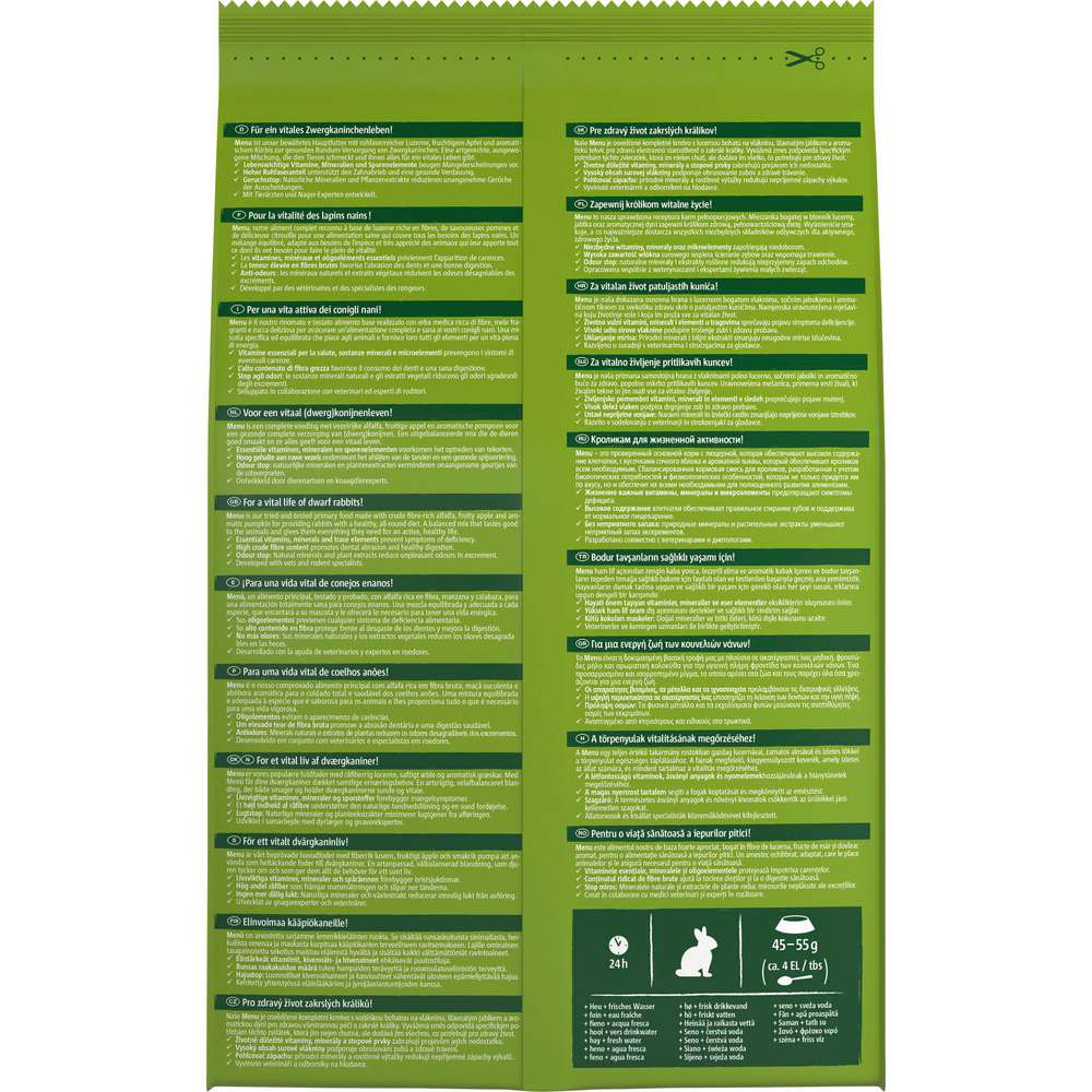 Produktabbildung Vitakraft Premium Menü Vital für Zwergkaninchen