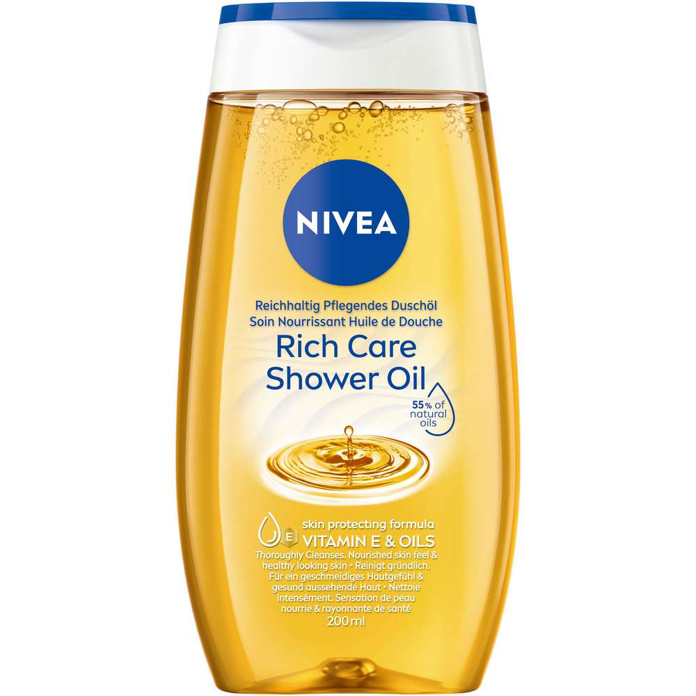 Produktabbildung Nivea Duschgel, Rich Care Öl