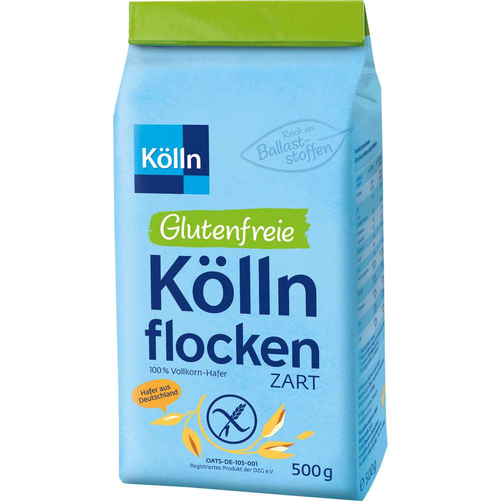 Produktabbildung Kölln Haferflocken blütenzart, glutenfrei