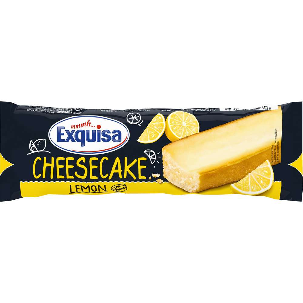 Produktabbildung Exquisa Kuchensnack, Cheesecake Lemon