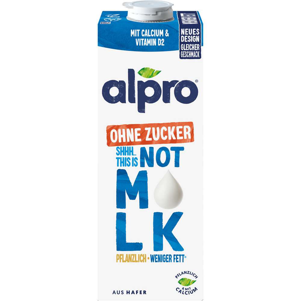 Produktabbildung Alpro Haferdrink Fettarm NotMilk, 1,8% Fett