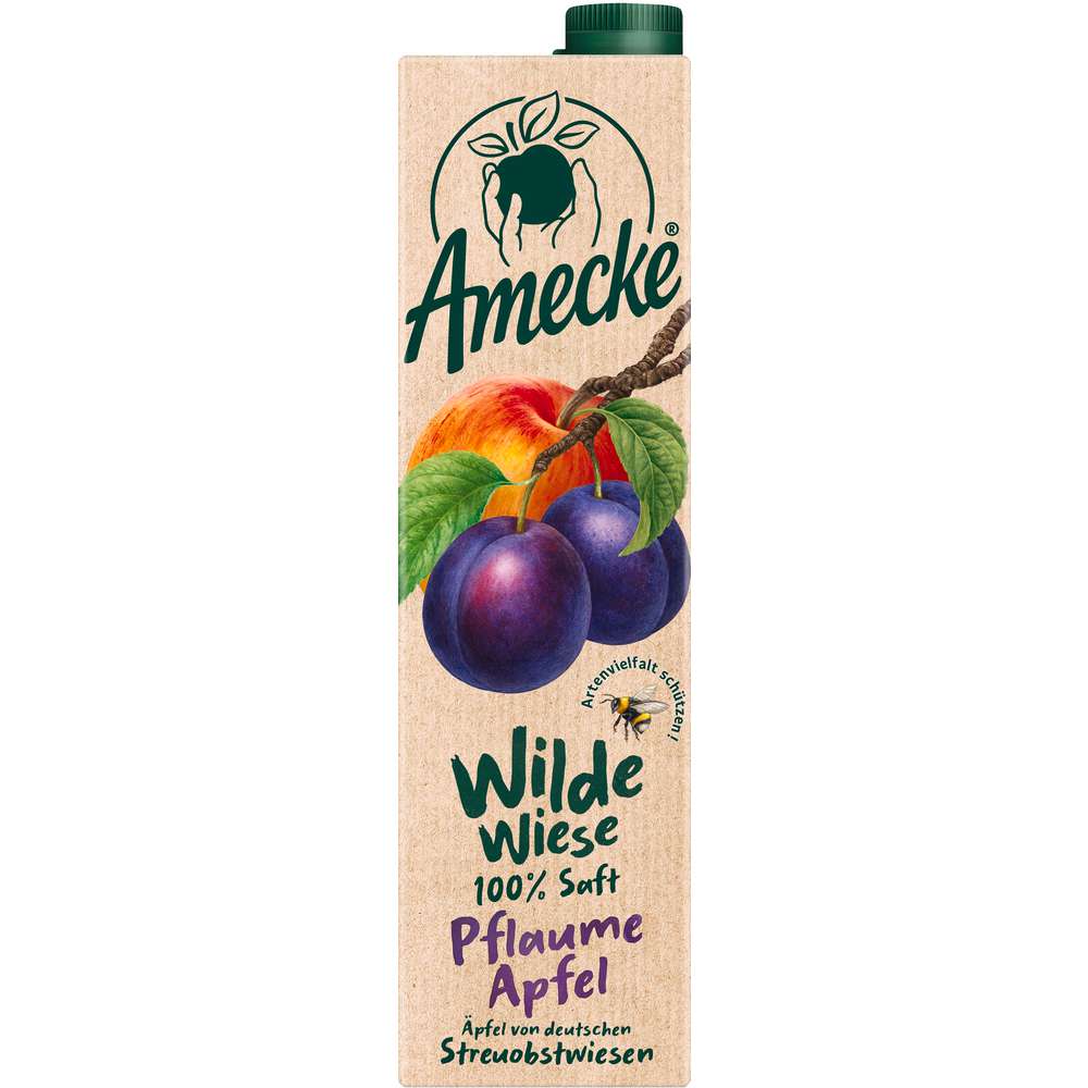 Produktabbildung Amecke Saft Wilde Wiese, Pflaume-Apfel