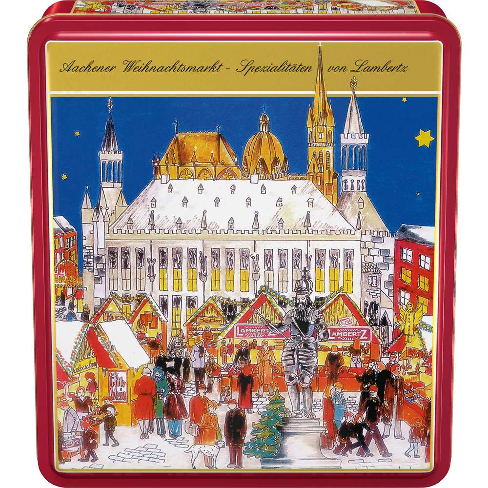 Produktabbildung Lambertz Weihnachtsmarkt-Dose