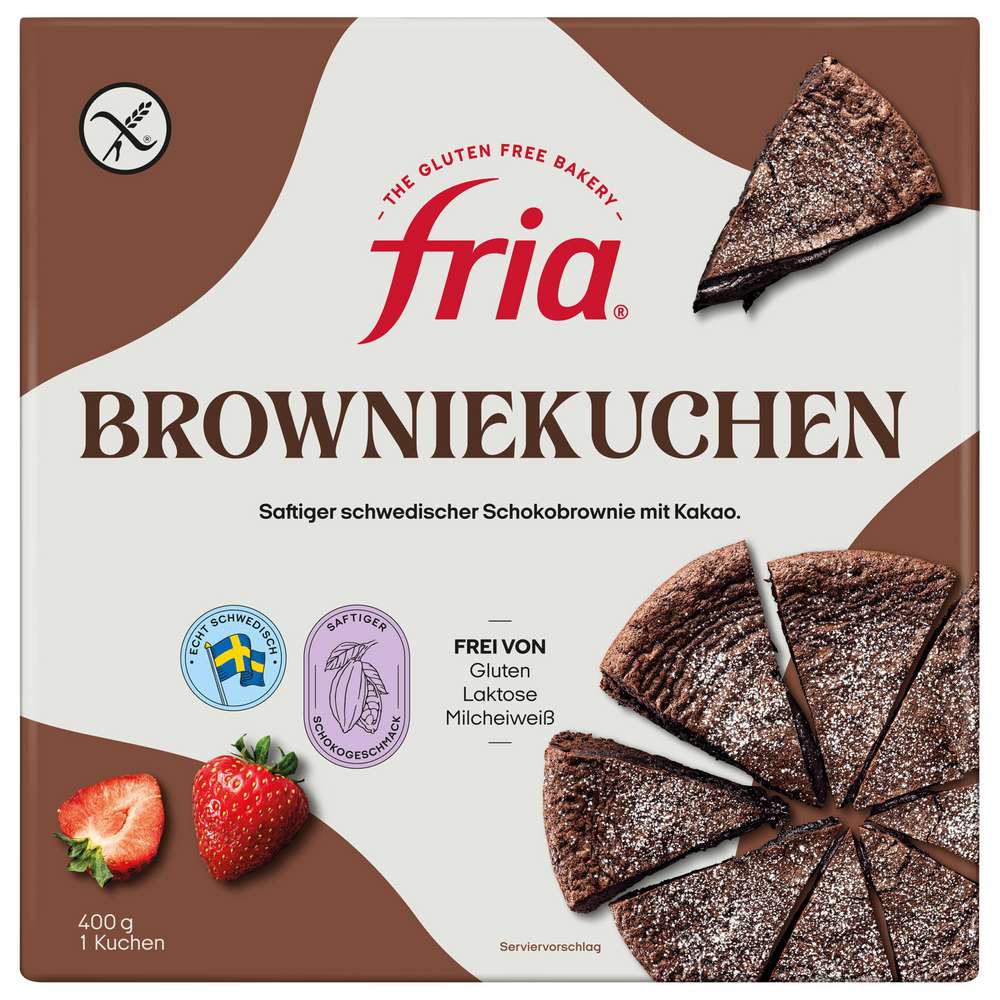 Produktabbildung Fria Browniekuchen, tiefgekühlt