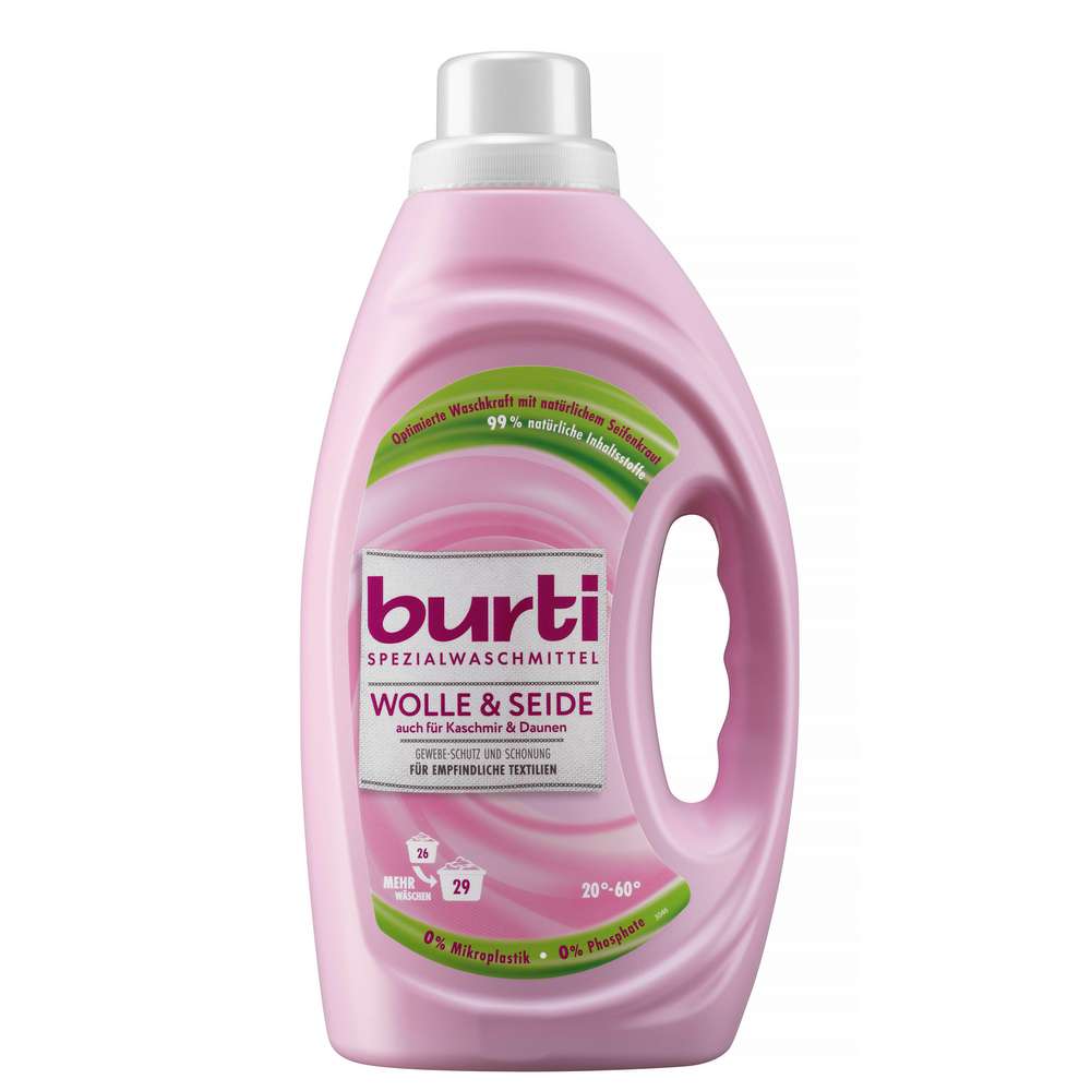 Produktabbildung burti Spezial-Waschmittel flüssig, Wolle & Seide