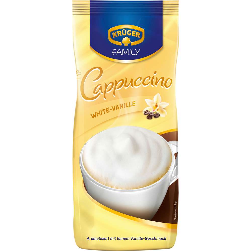 Produktabbildung Krüger Cappuccino White, Nachfüllbeutel