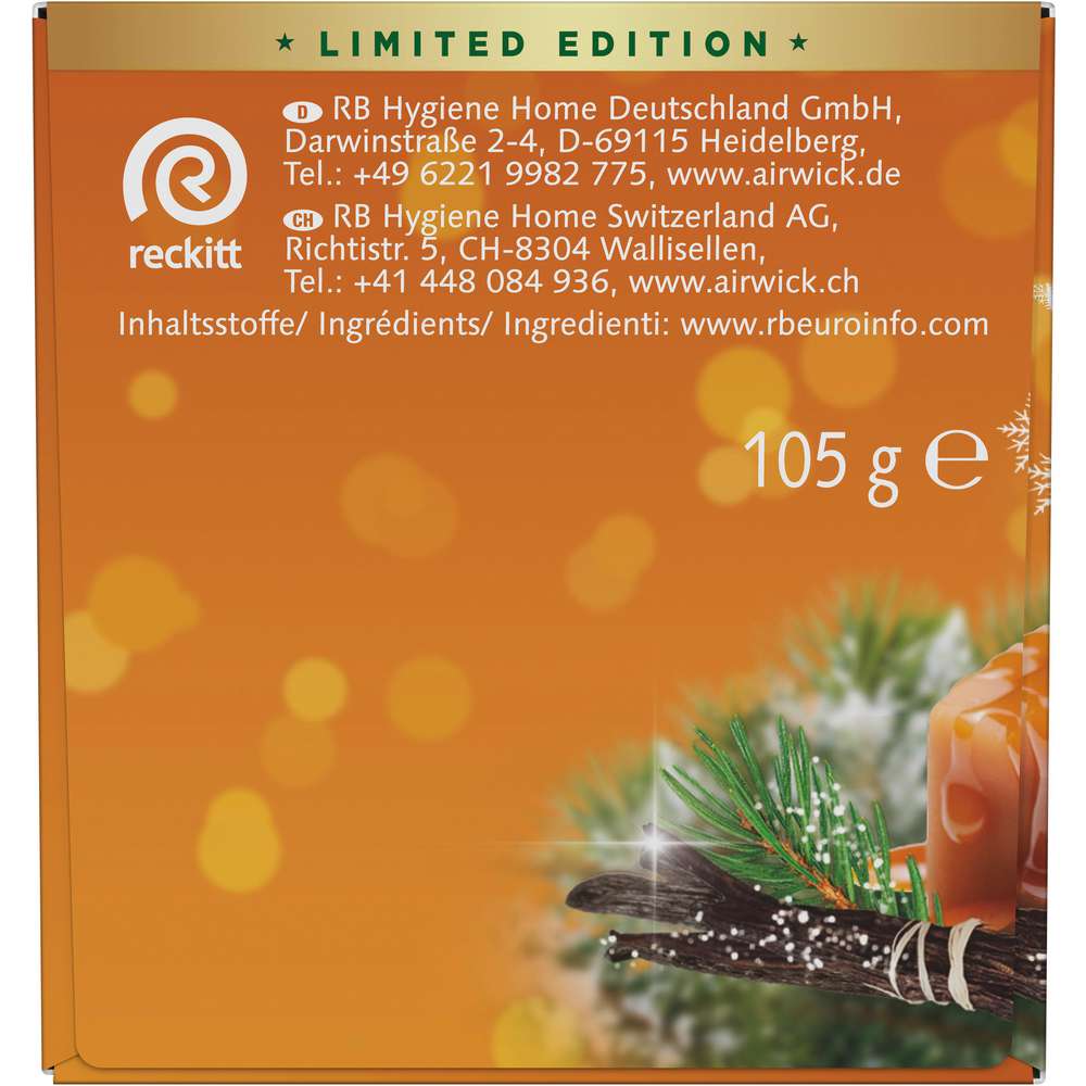 Produktabbildung Air Wick Duftkerze Duo, Warm Vanillla