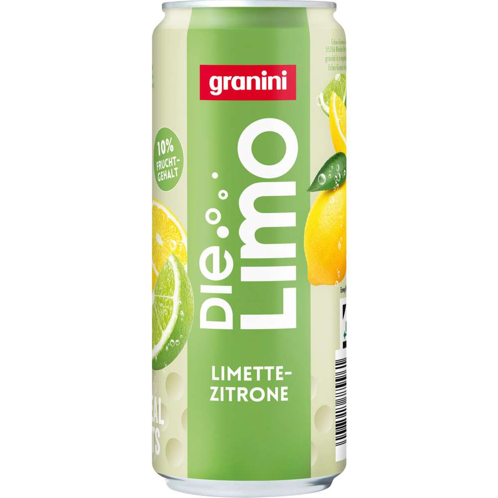 Produktabbildung Granini Die Limo, Limette/Zitrone