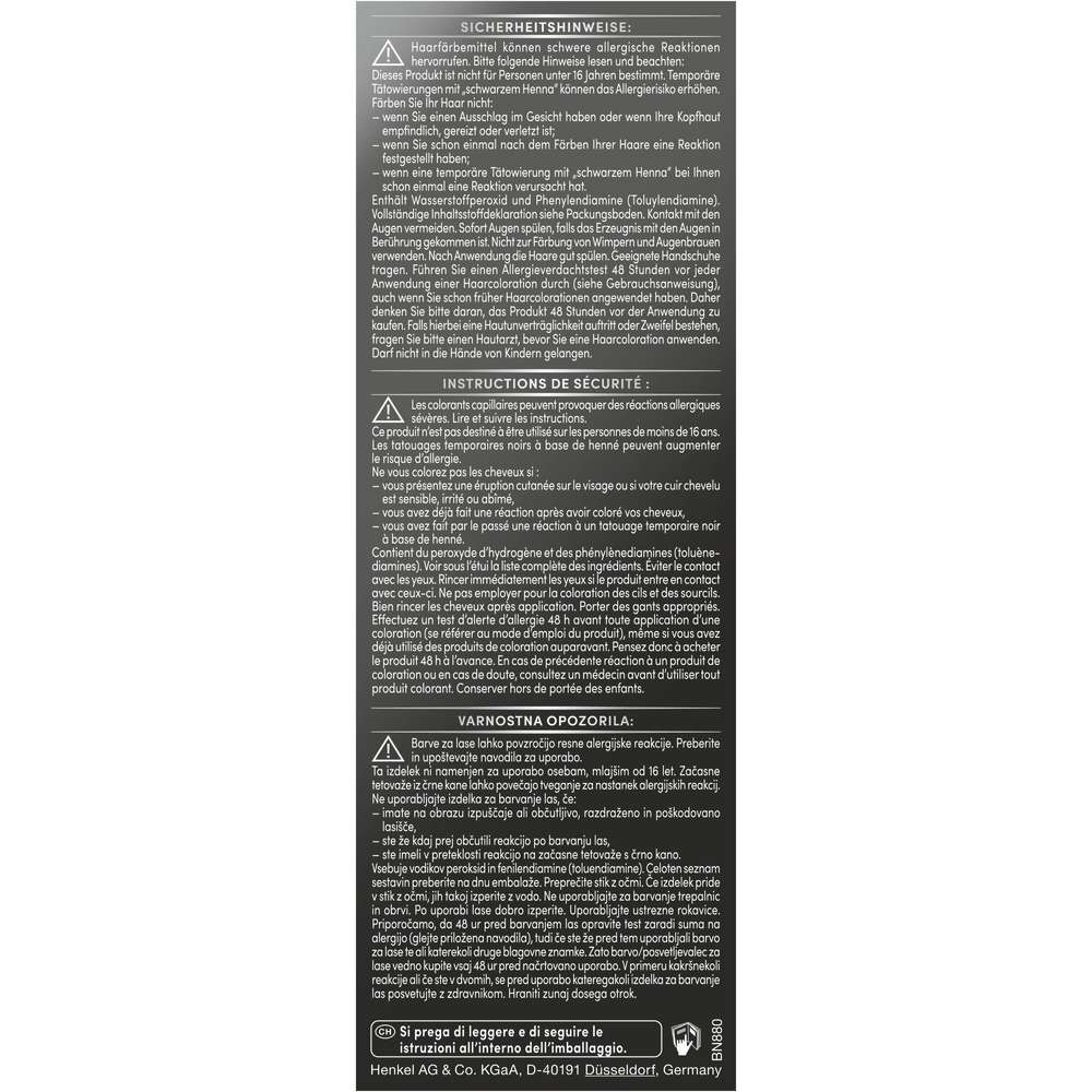 Produktabbildung Schwarzkopf Intensive Color Creme 880 Dunkelbraun