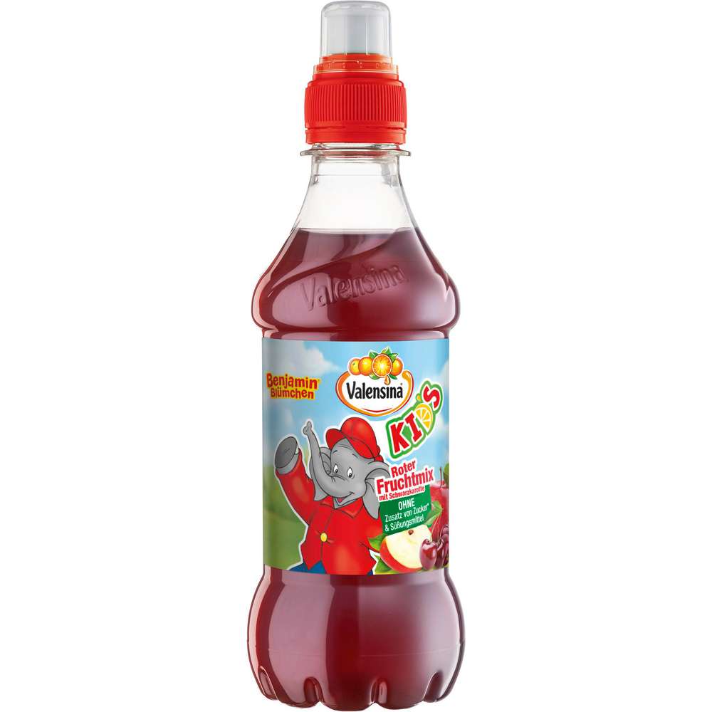 Produktabbildung Valensina Fruchtsaft Kids, Roter Fruchtmix