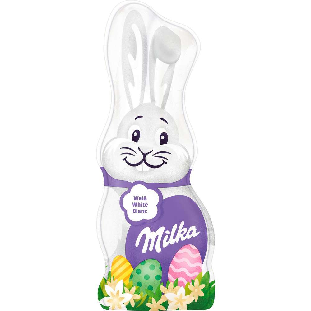 Produktabbildung Milka Schoko-Hase, Weiß