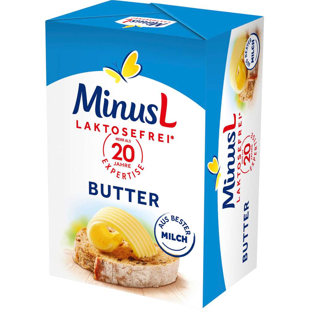 Produktabbildung Minus L Süßrahmbutter, laktosefrei