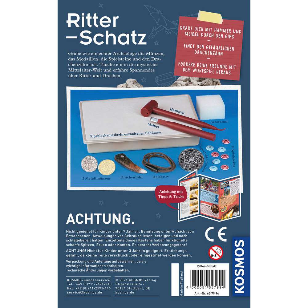 Produktabbildung Kosmos Mitbringexperiment, Ritter-Schatz