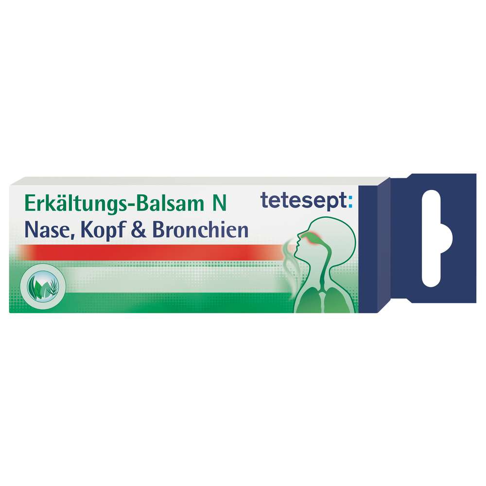 Produktabbildung tetesept Erkältungs-Balsam N, Nase, Kopf & Bronchien