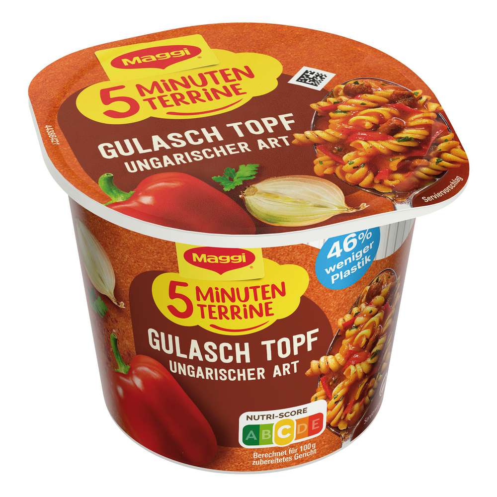 Produktabbildung Maggi 5 Minuten Terrine, Gulaschtopf