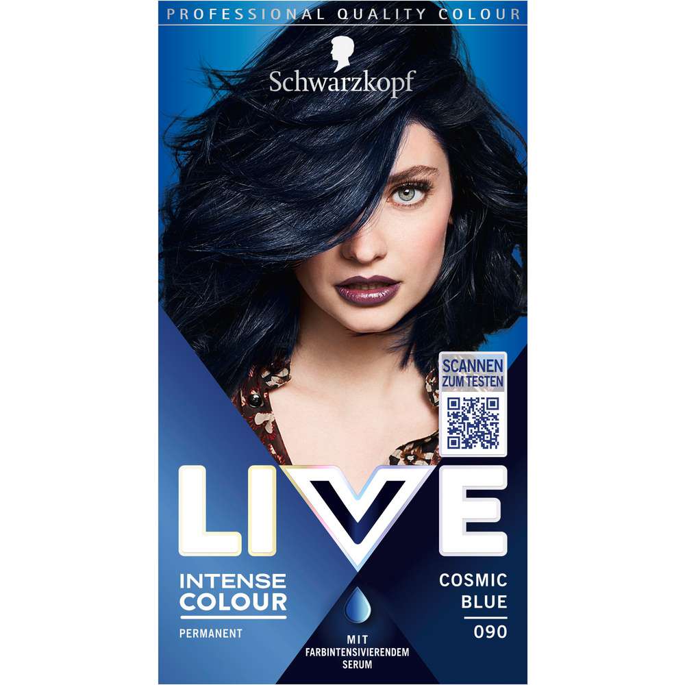 Produktabbildung Schwarzkopf Live Intense Colour, 090 Cosmic Blue