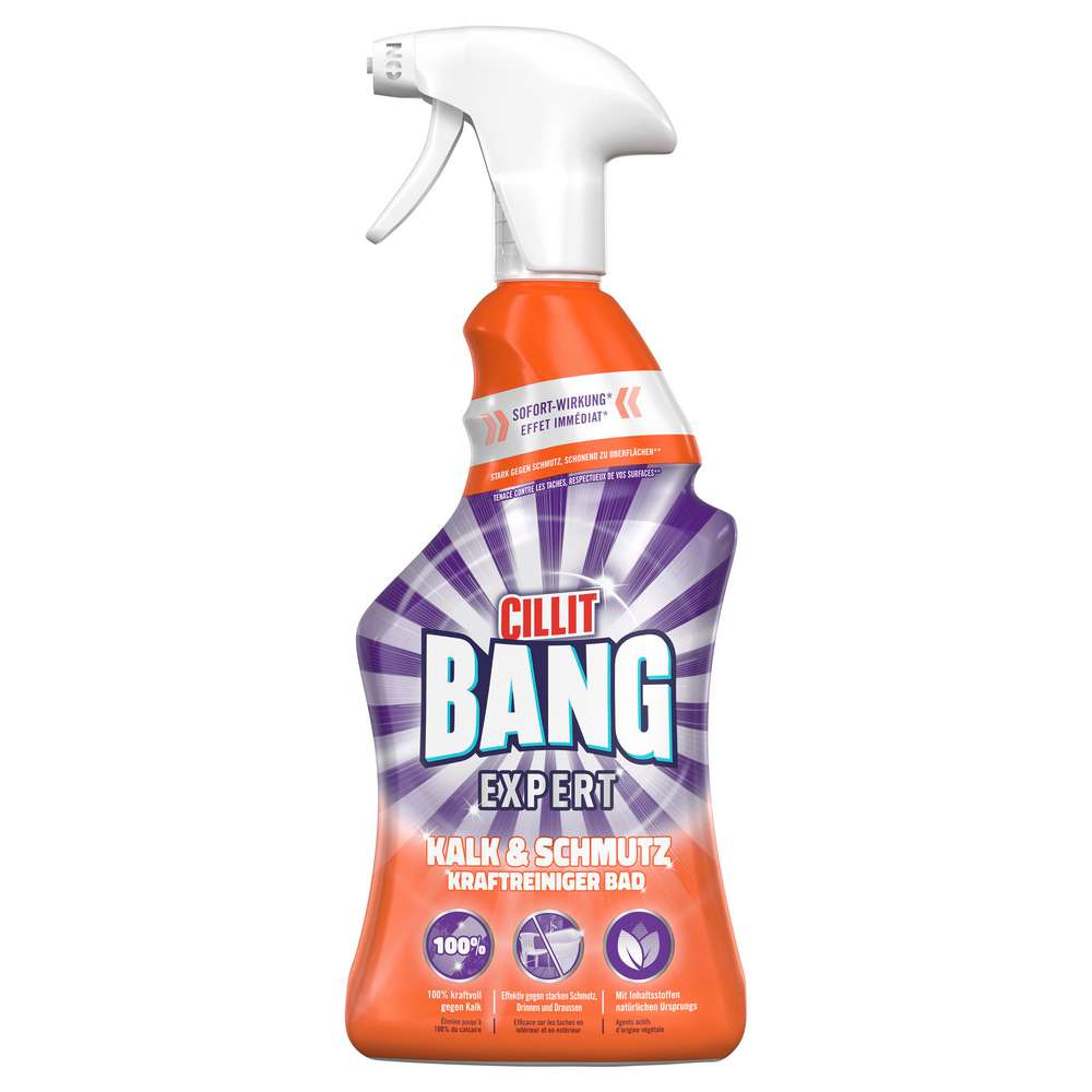 Produktabbildung Cillit Bang Badreiniger Expert, Kalk & Schmutz