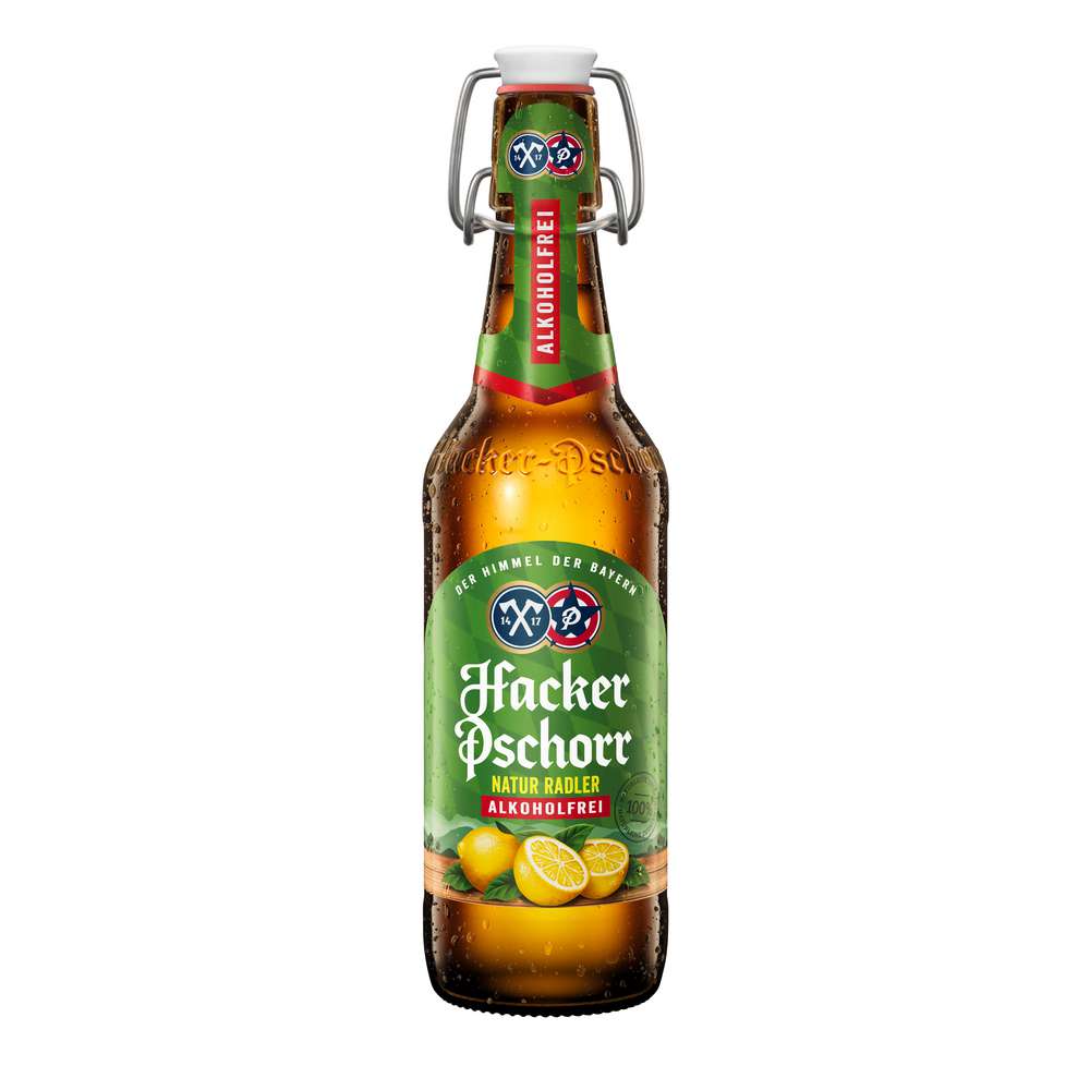 Produktabbildung Hacker Pschorr Alkoholfreies Radler, naturtrüb