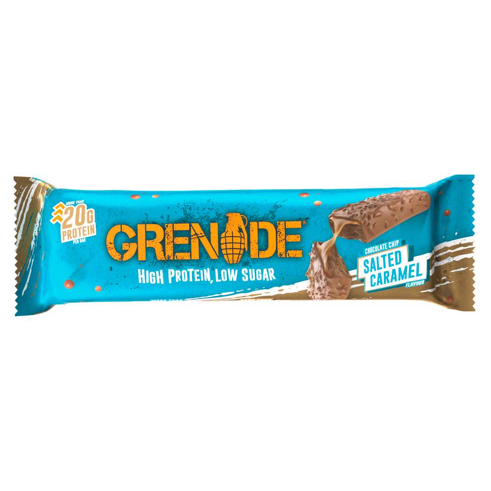 Produktabbildung Grenade Protein-Riegel, Choco-Chip/ Salted Caramel