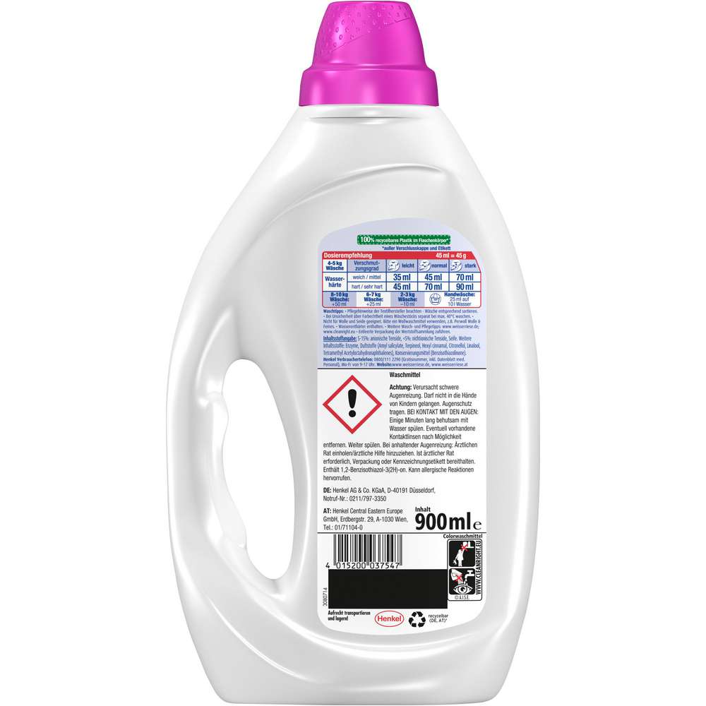 Produktabbildung Weißer Riese Color-Waschmitte Gel