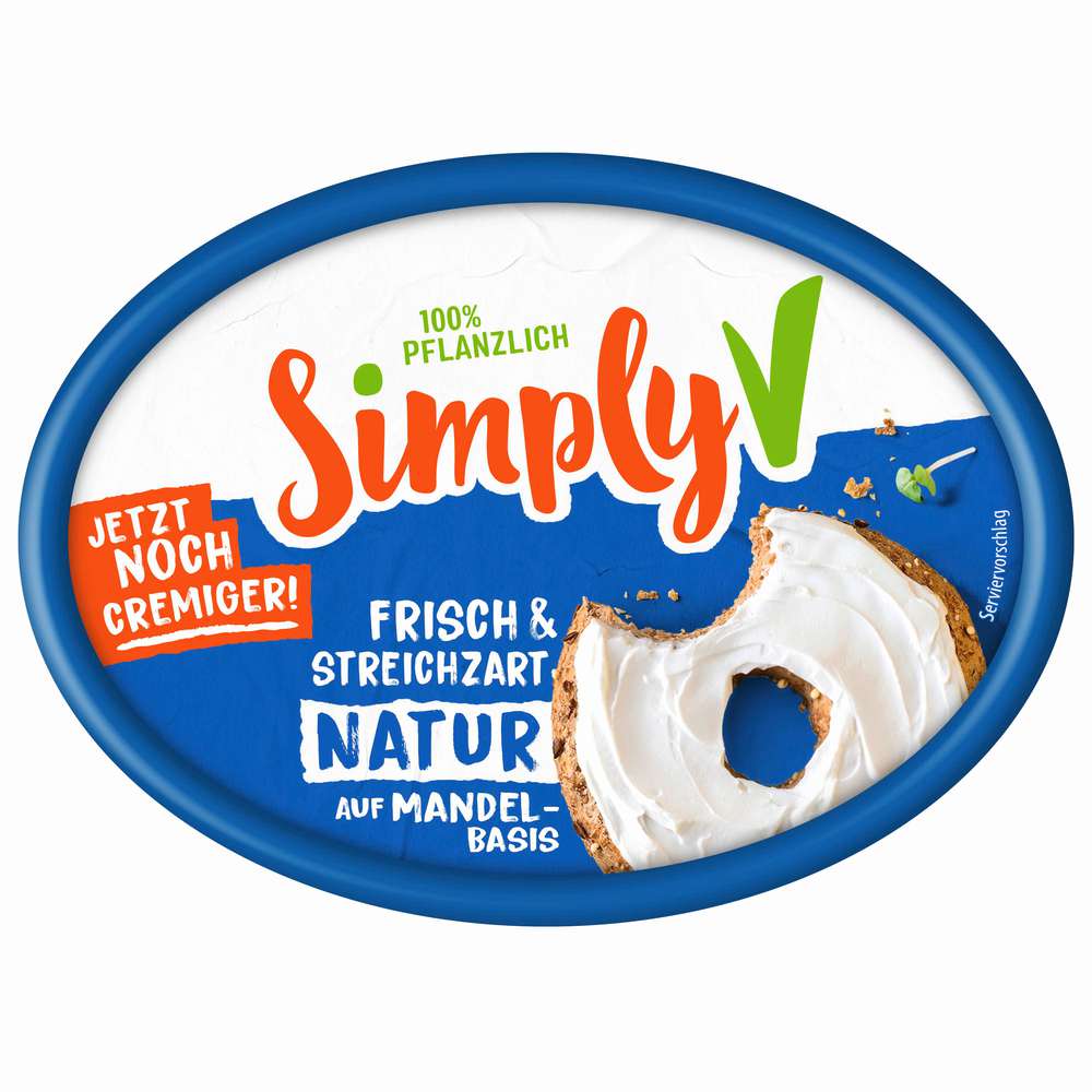 Produktabbildung Simply V Veganer Streichgenuss, natur