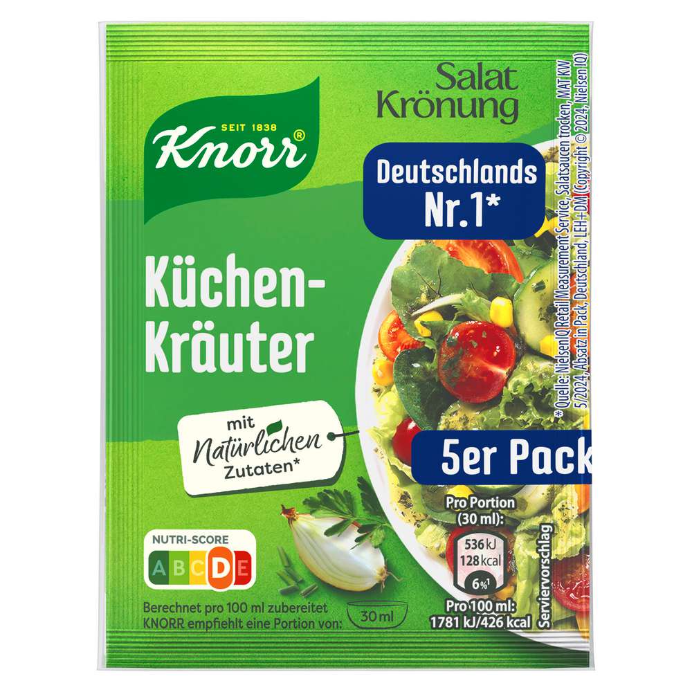 Produktabbildung Knorr Salat Krönung, Küchenkräuter