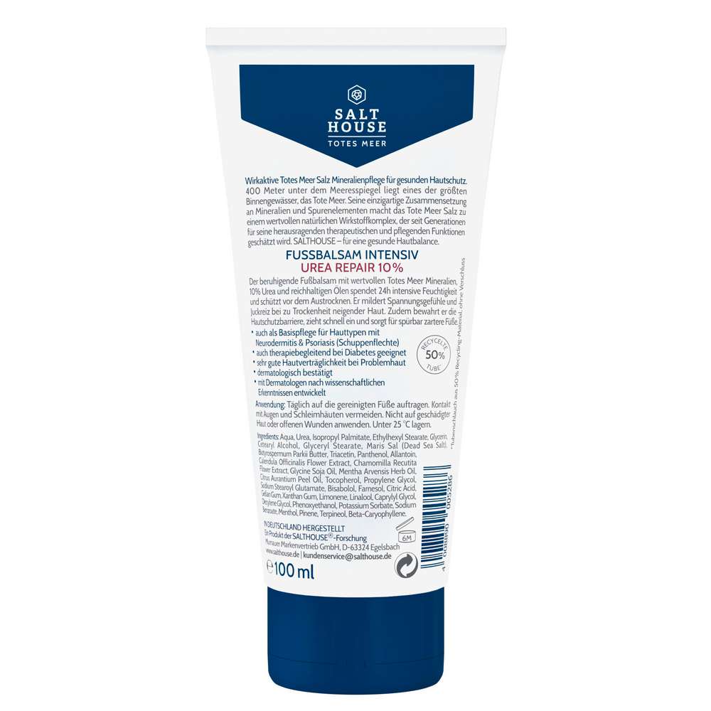 Produktabbildung Salthouse Fußbalsam, Totes Meer, Intensiv