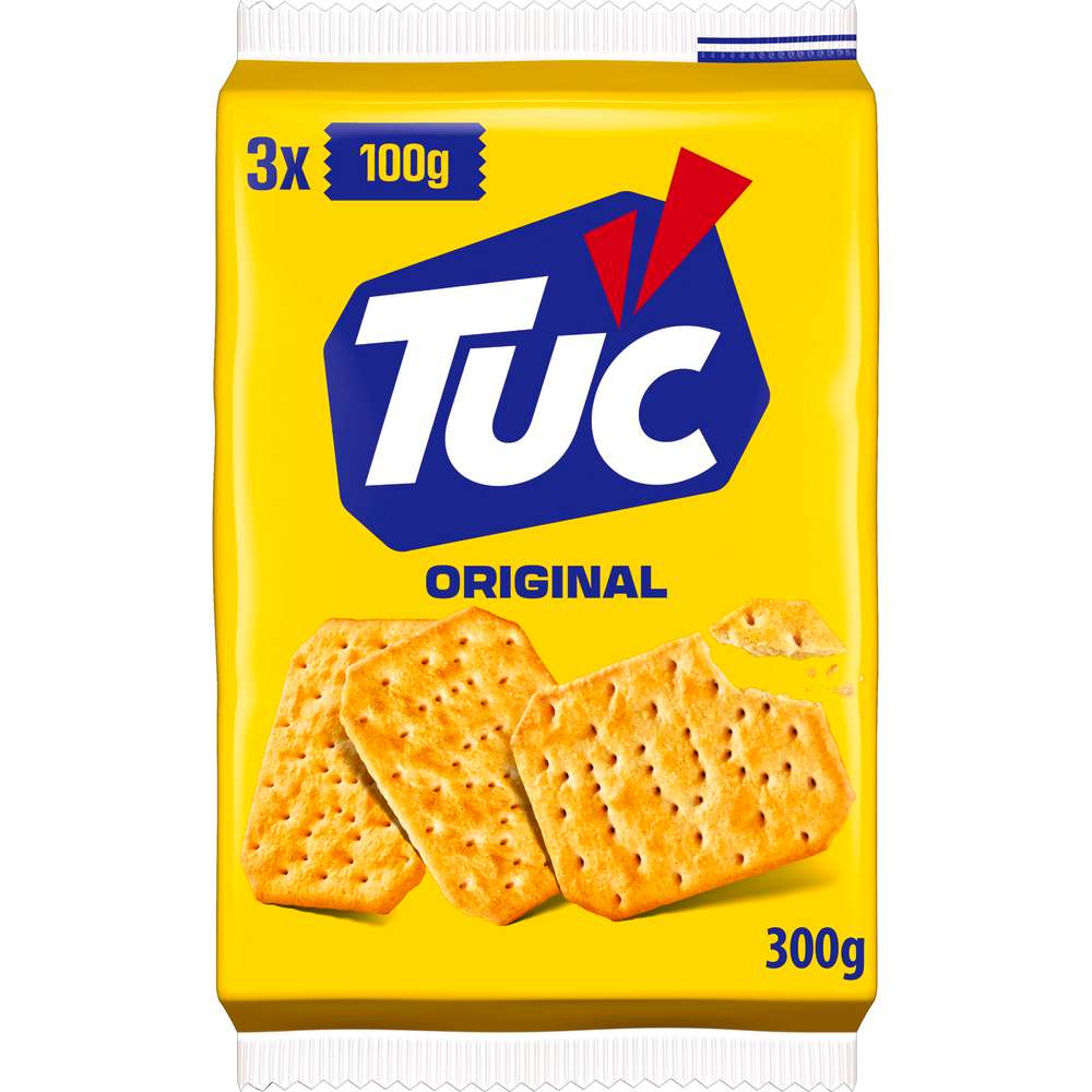 Produktabbildung TUC Cracker, Classic (3x 0,100 Kilogramm)