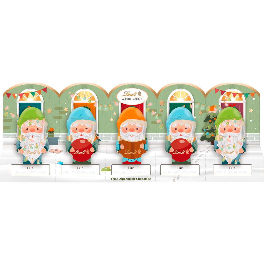 Produktabbildung Lindt Mini Schokoladen Wichtel