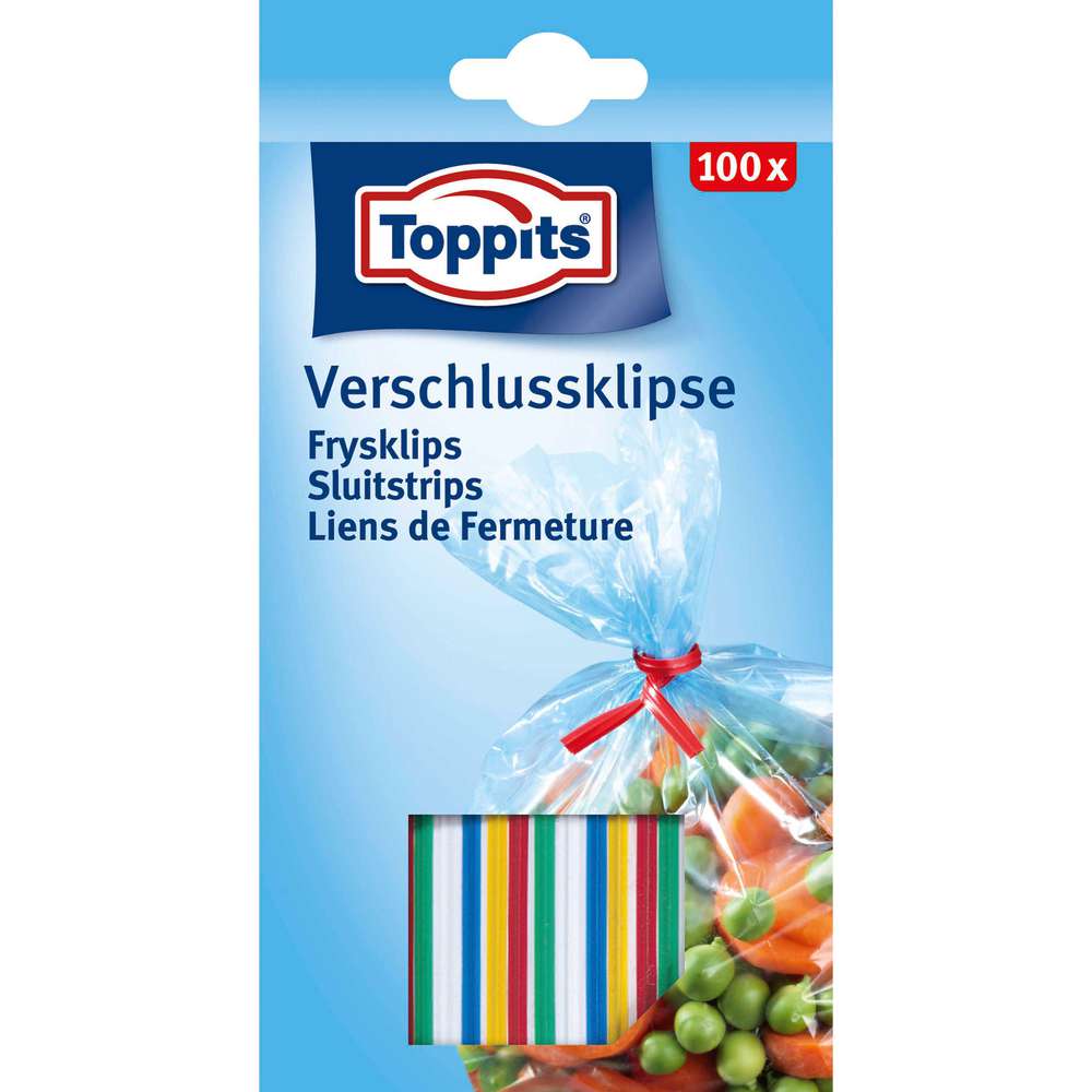 Produktabbildung Toppits Verschluss-Klipse, 100 Stück
