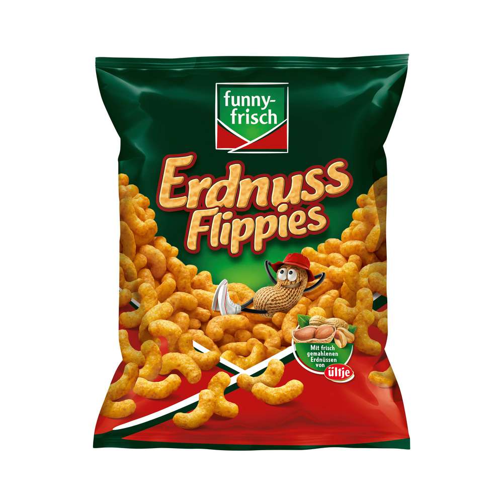 Produktabbildung funny-frisch Erdnuss Flips, Flippies Classic