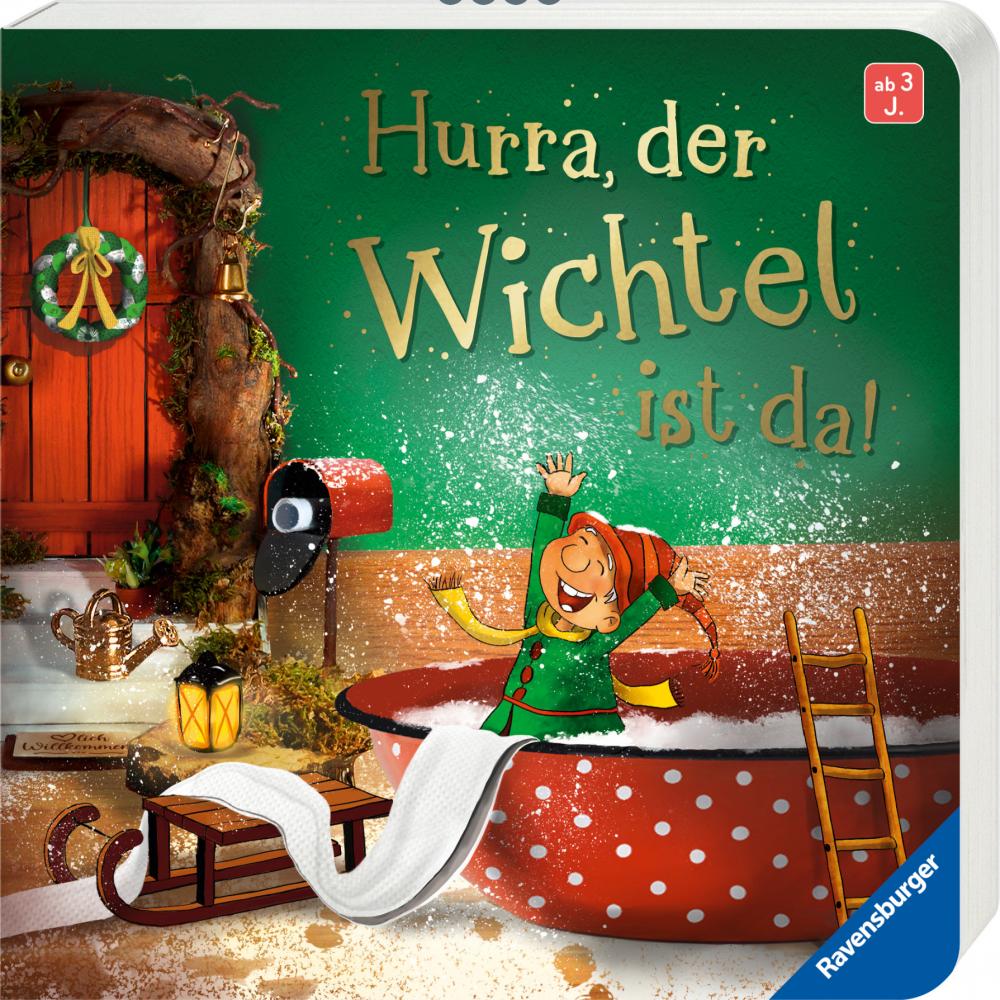 Produktabbildung keine Marke Hurra, der Wichtel ist da! – Kinderbuch