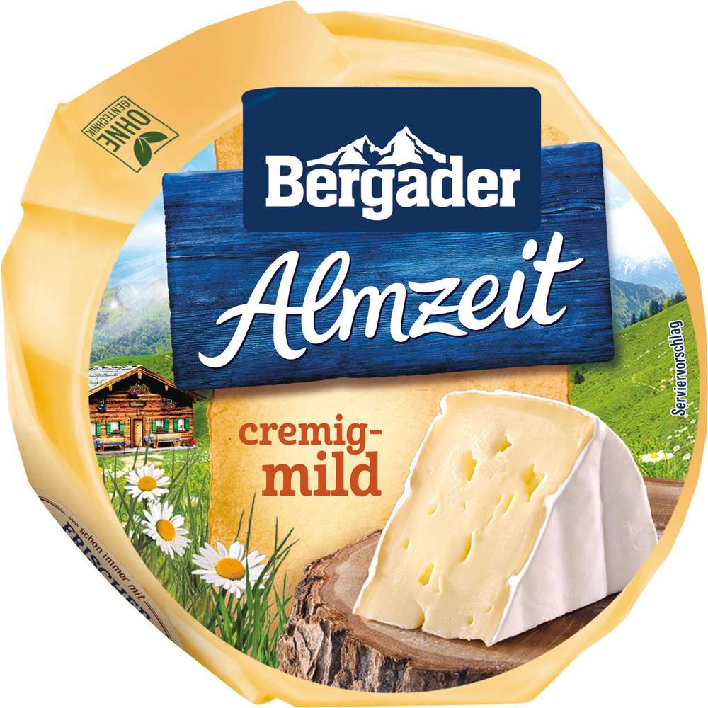Produktabbildung Bergader Weichkäse Almzeit cremig-mild