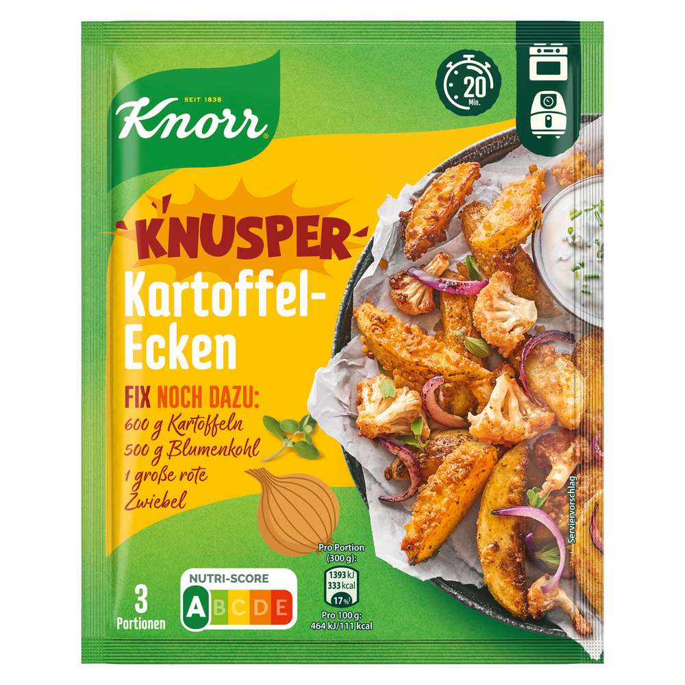Produktabbildung Knorr Fix-Würzmischung, Kartoffelecken