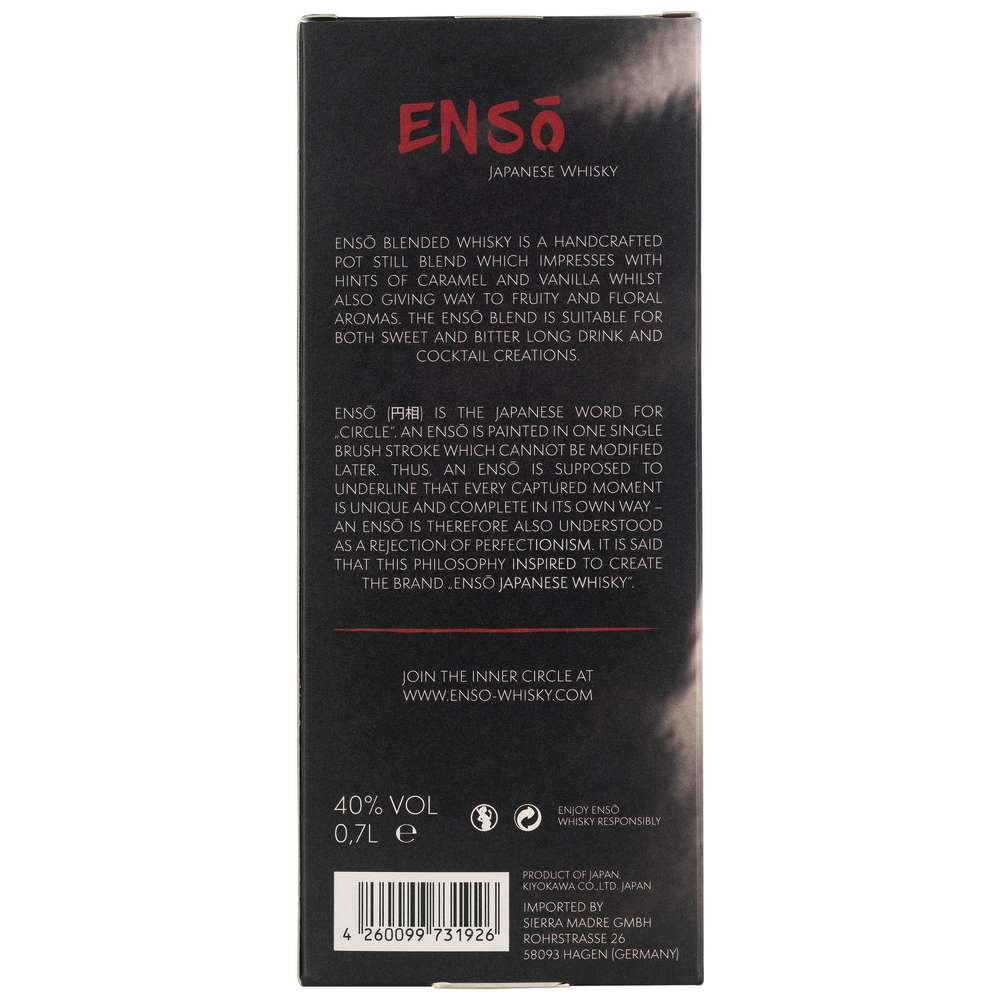 Produktabbildung Enso Japanese Whisky 40%
