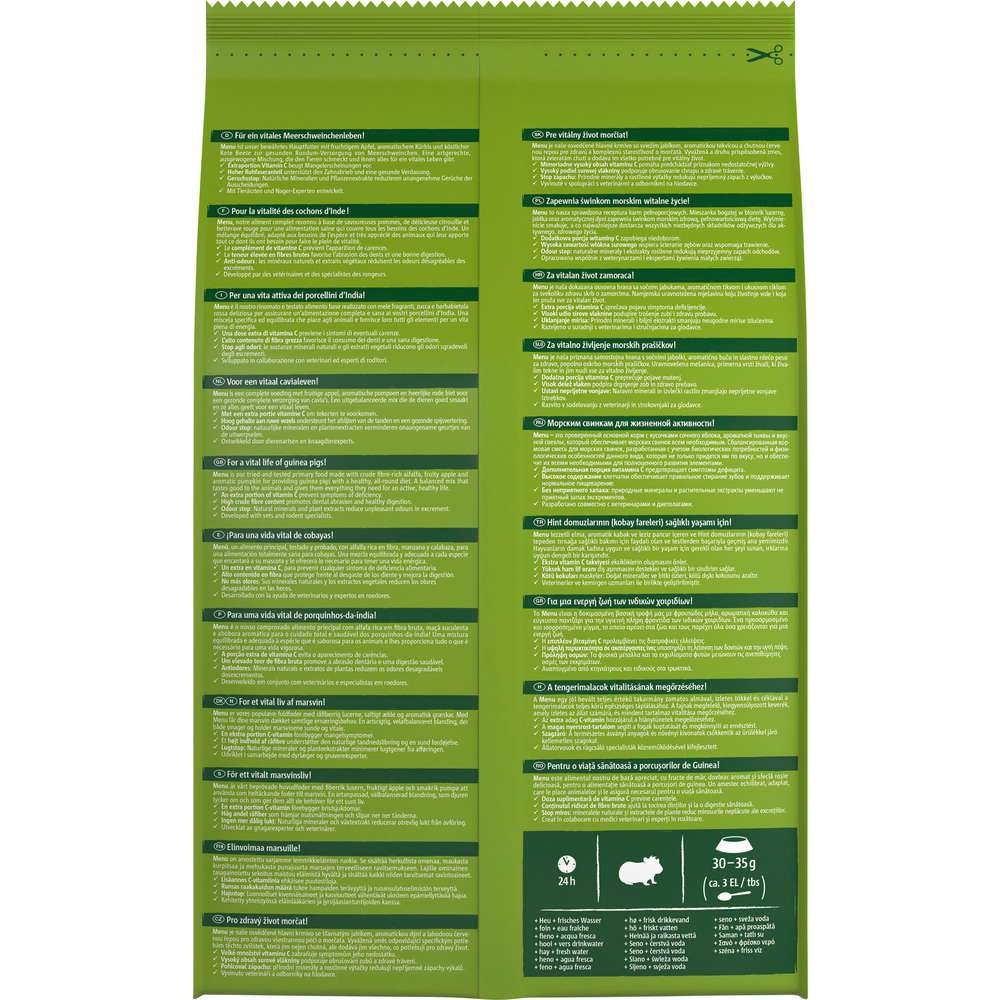Produktabbildung Vitkraft Meerschweinchen Futter Menü Vital