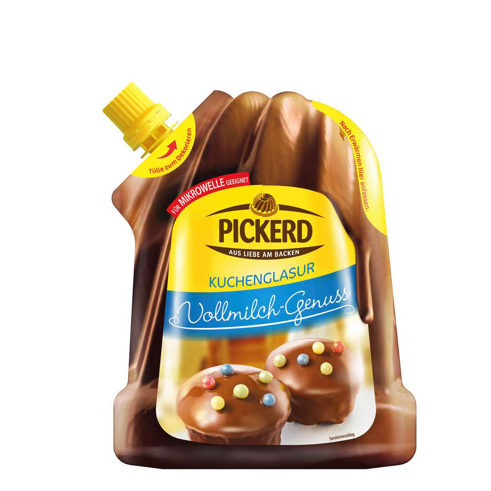 Produktabbildung Pickerd Kuchenglasur, Vollmilch