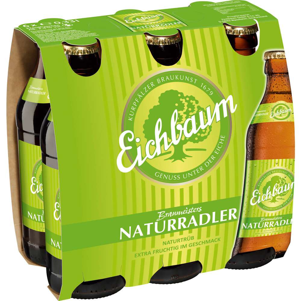 Produktabbildung Eichbaum Kurpfälzer Naturradler 2,4%