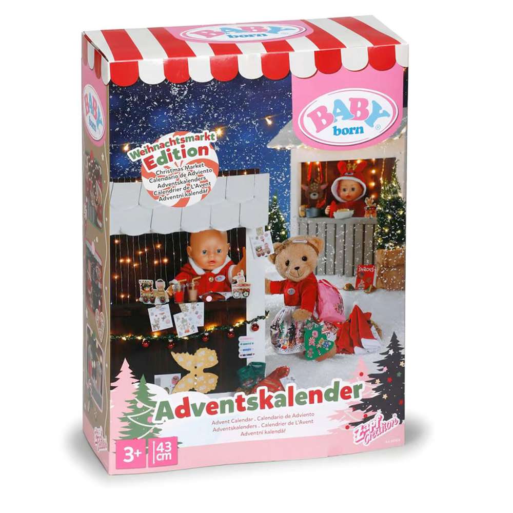 Produktabbildung Zapf Creation Adventskalender Baby born