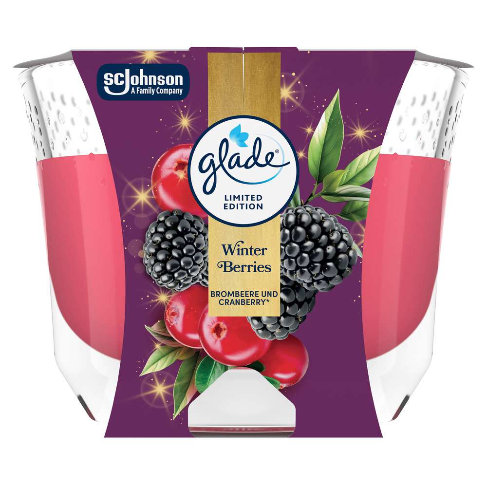 Produktabbildung Glade Duftkerze Winter Berries