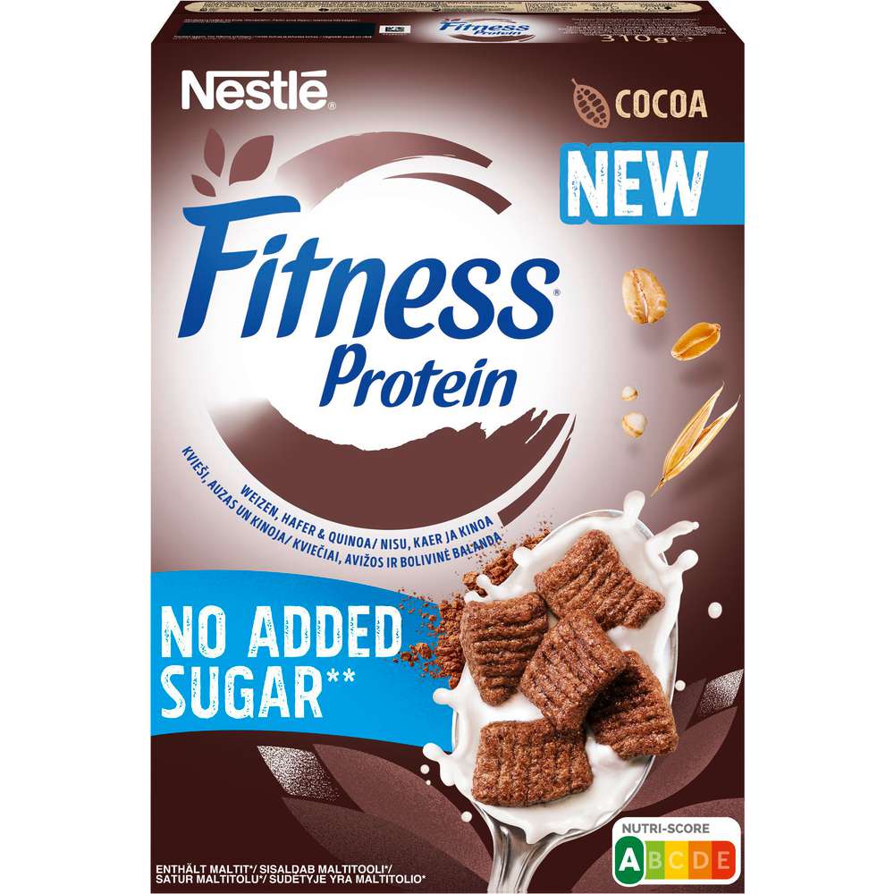 Produktabbildung Nestle Fitness Cerealien, Cocoa Protein