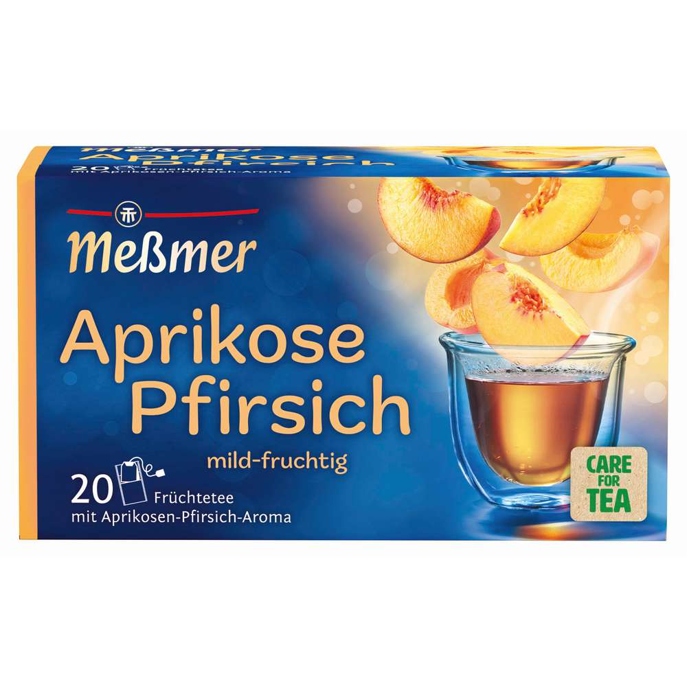 Produktabbildung Meßmer Früchtetee, Aprikose/Pfirsisch