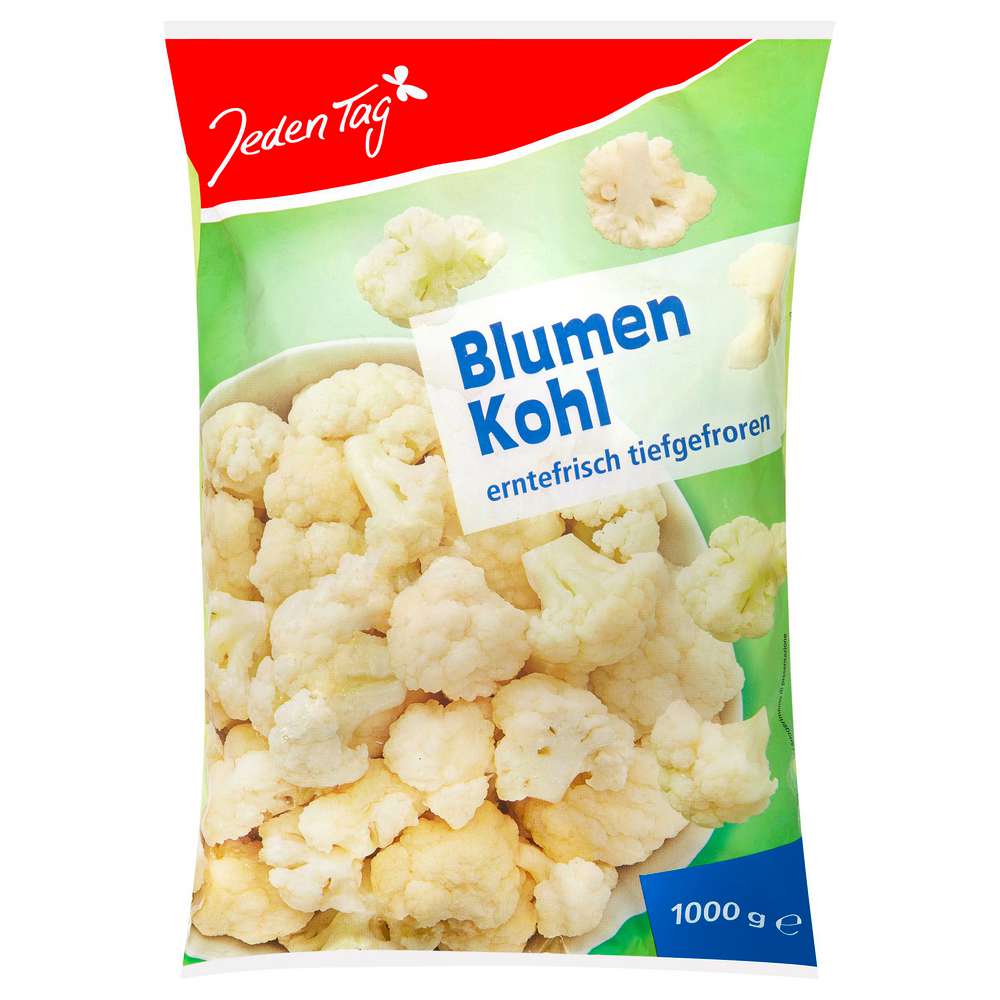 Produktabbildung Jeden Tag Blumenkohl, tiefgekühlt