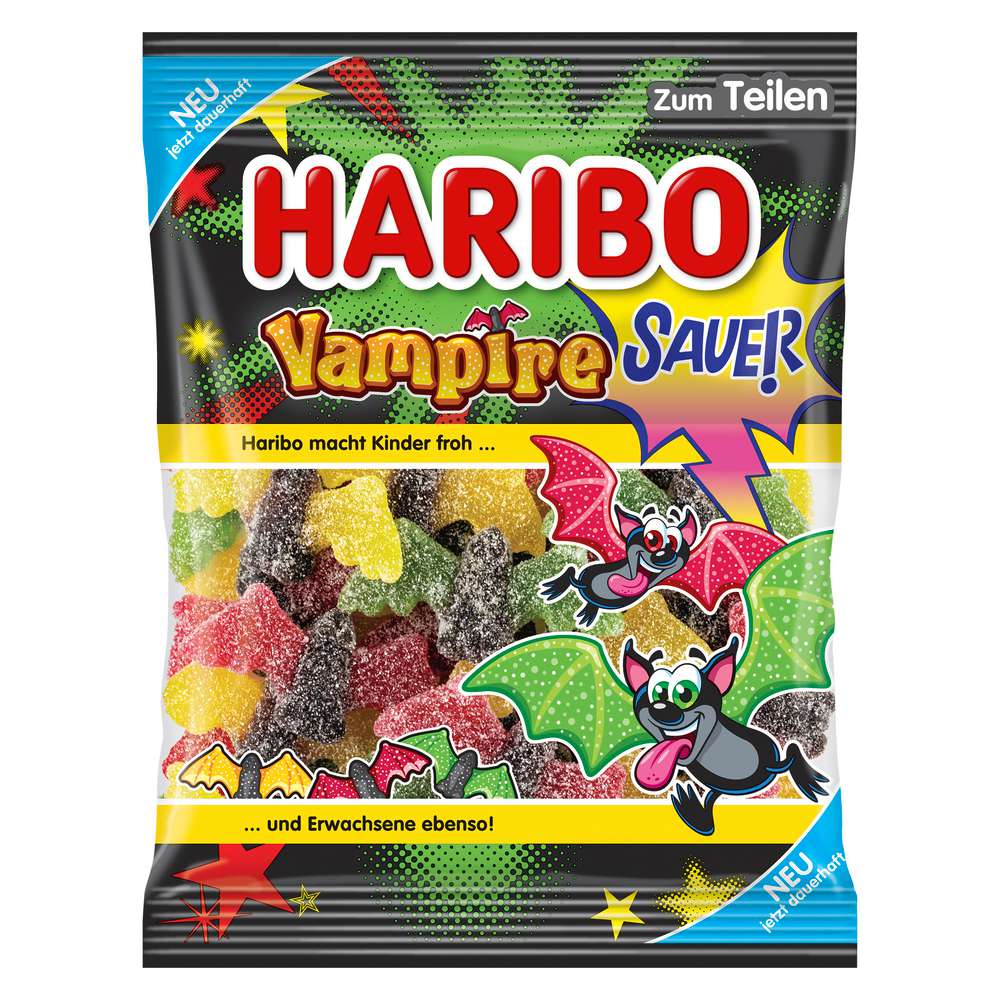 Produktabbildung Haribo Fruchtgummi Vampire Sauer