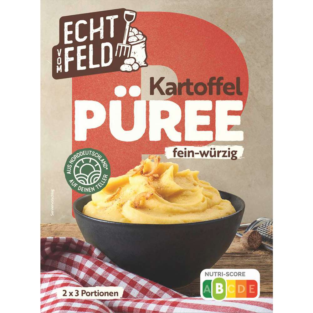 Produktabbildung Echt vom Feld Kartoffelpüree, fein-würzig