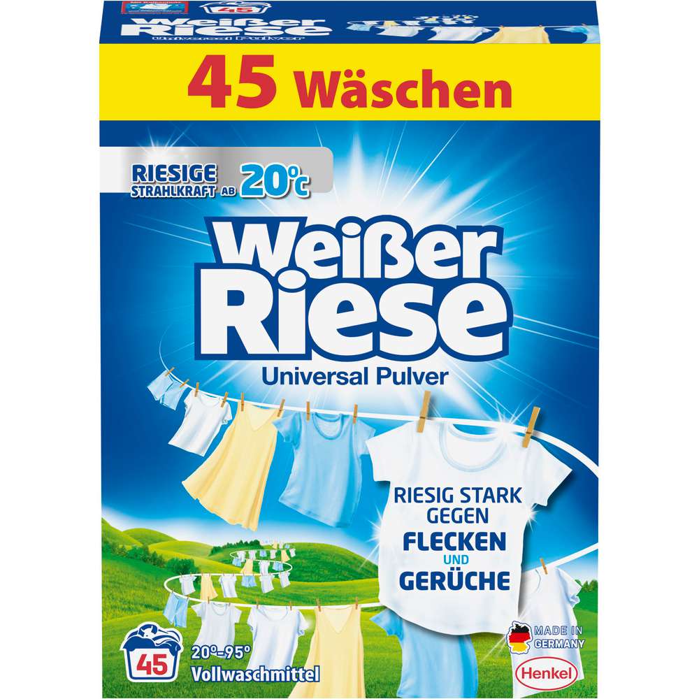 Produktabbildung Weißer Riese Universal-Wachmittel Pulver