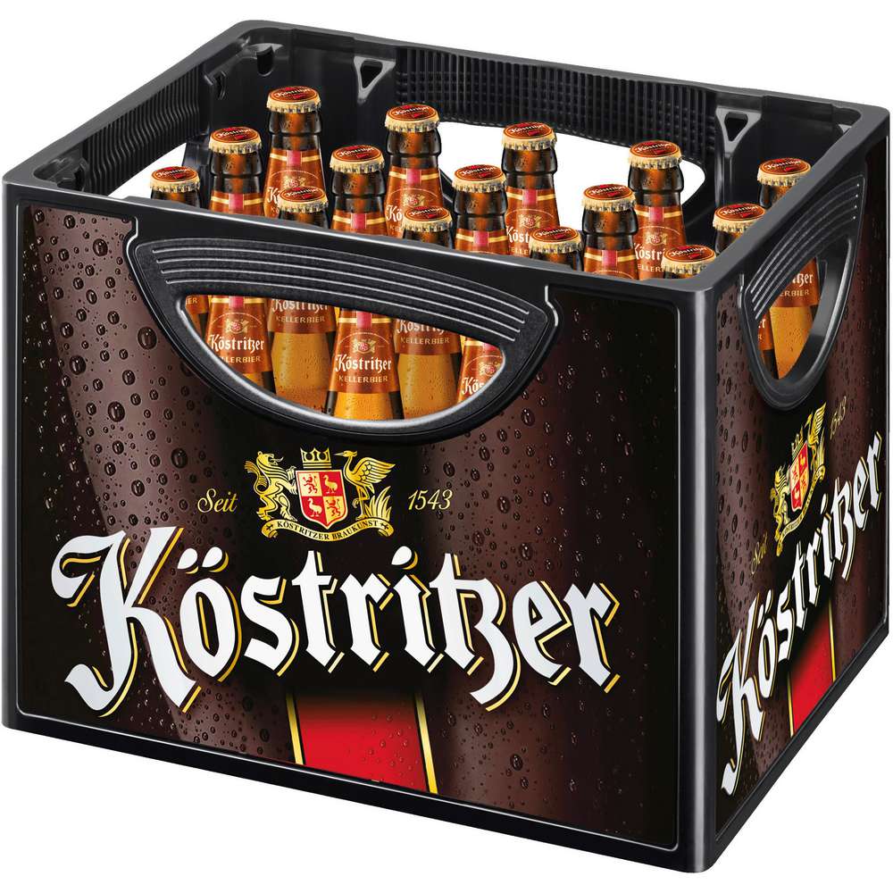 Produktabbildung Köstritzer Kellerbier, unfiltriert, 5,4 % (20x 0,500 Liter)