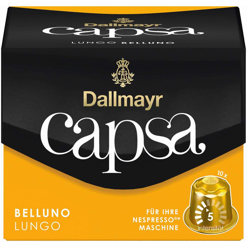 Produktabbildung Dallmayr Kaffee Kapseln Capsa, Lungo Belluno